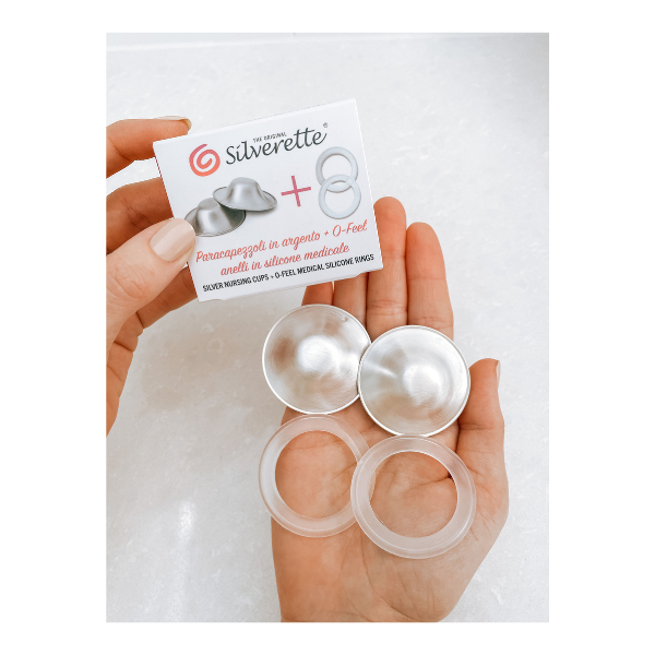 Silverette nursing cups + o-feel